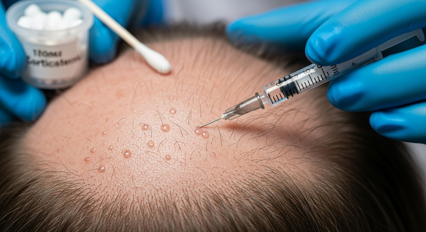 Corticosteroids for Alopecia Areata Treatment