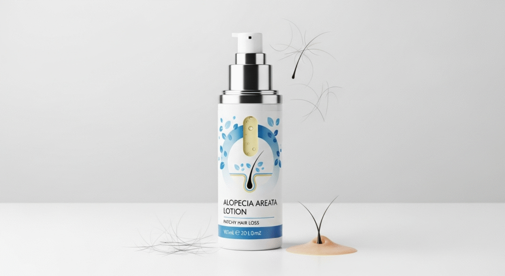 Alopecia Areata Lotion for Patchy Hair Loss