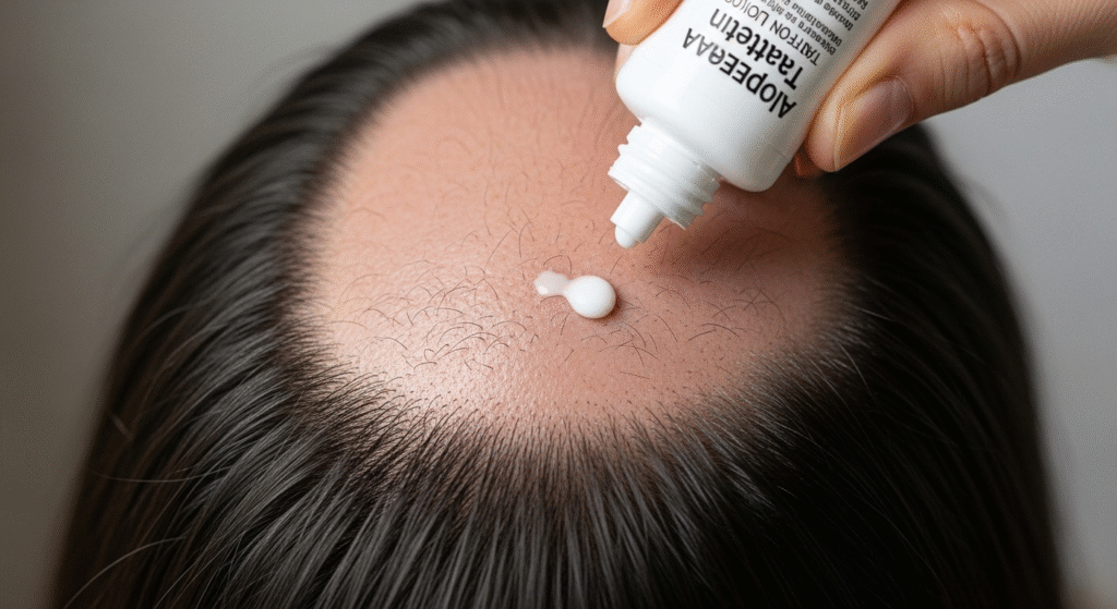 Alopecia Areata Lotion for Patchy Hair Loss