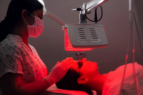 what does infrared light benefits skin with hydrafacial