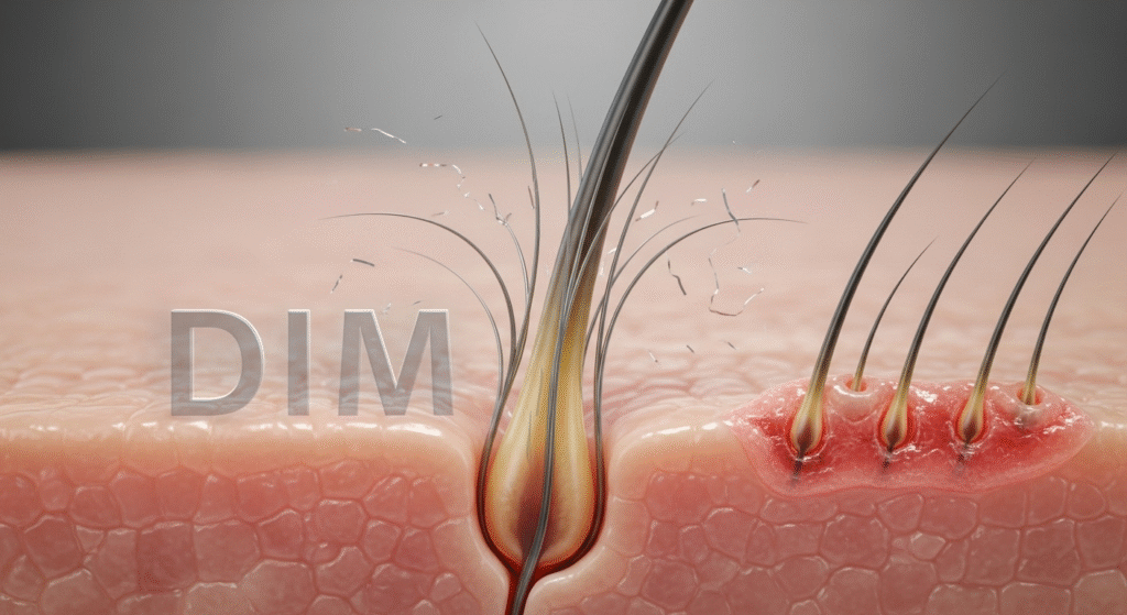 Can DIM cause hair loss