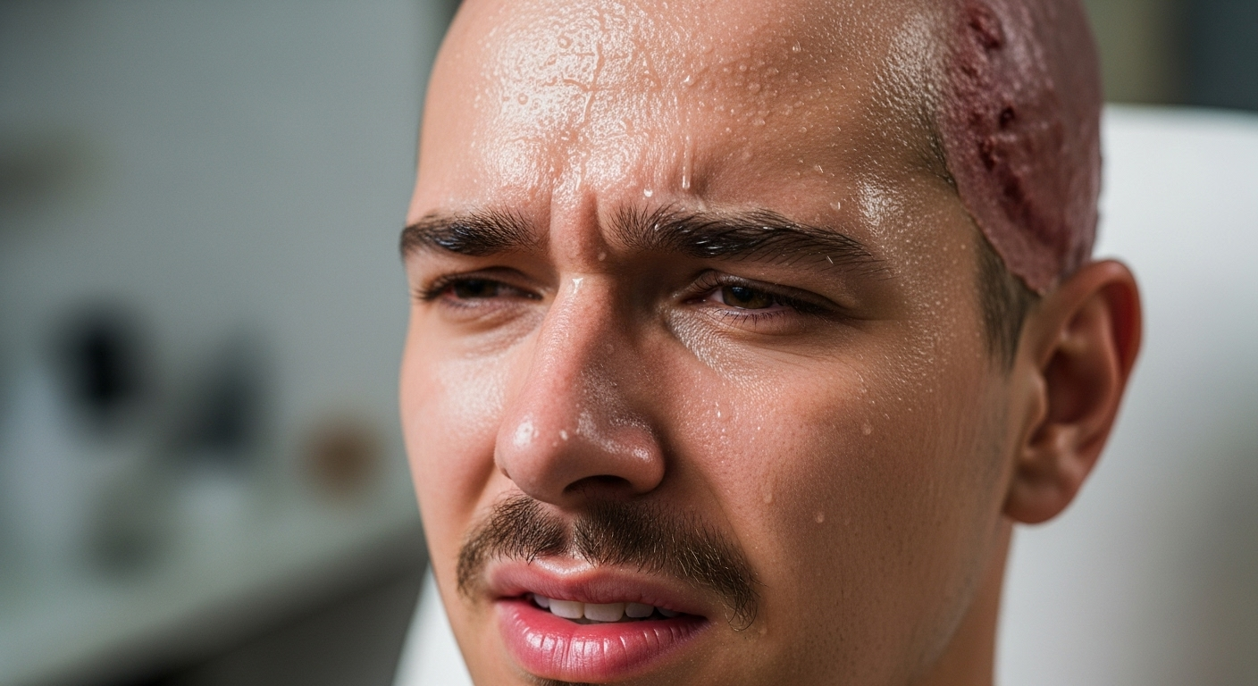Sweat After a Hair Transplant
