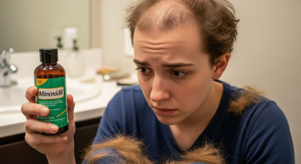Minoxidil Make Hair Loss Worse