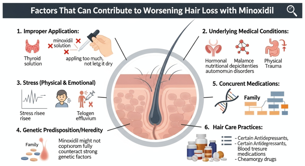Minoxidil Make Hair Loss Worse