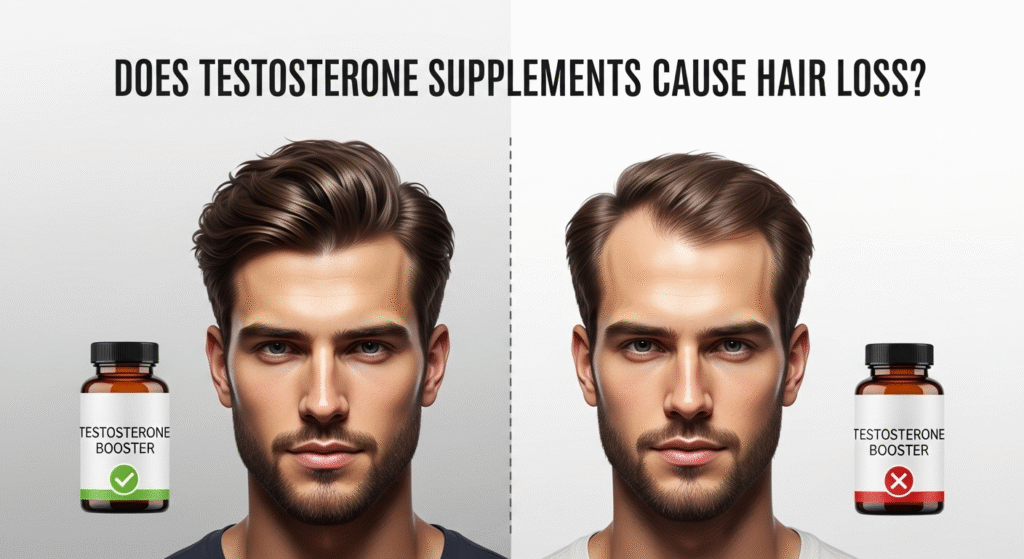 Does Testosterone Supplements Cause Hair Loss