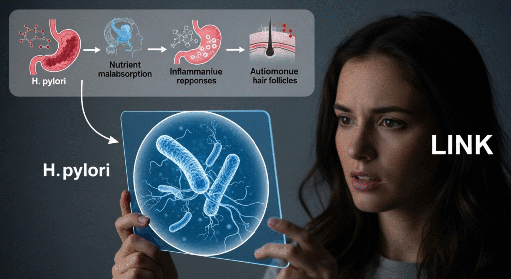 Can Helicobacter Pylori cause hair loss