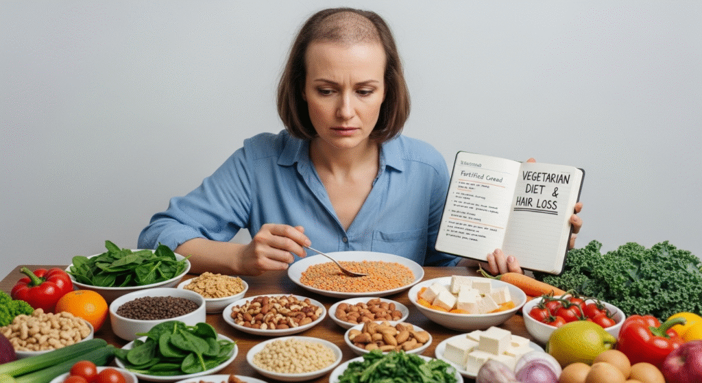 Vegetarian Diet and Hair Loss