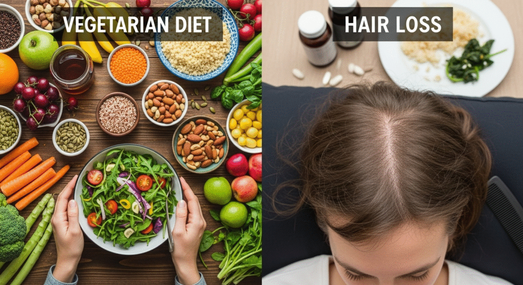 Vegetarian Diet and Hair Loss