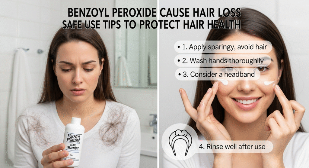 Does Benzoyl Peroxide Cause Hair Loss