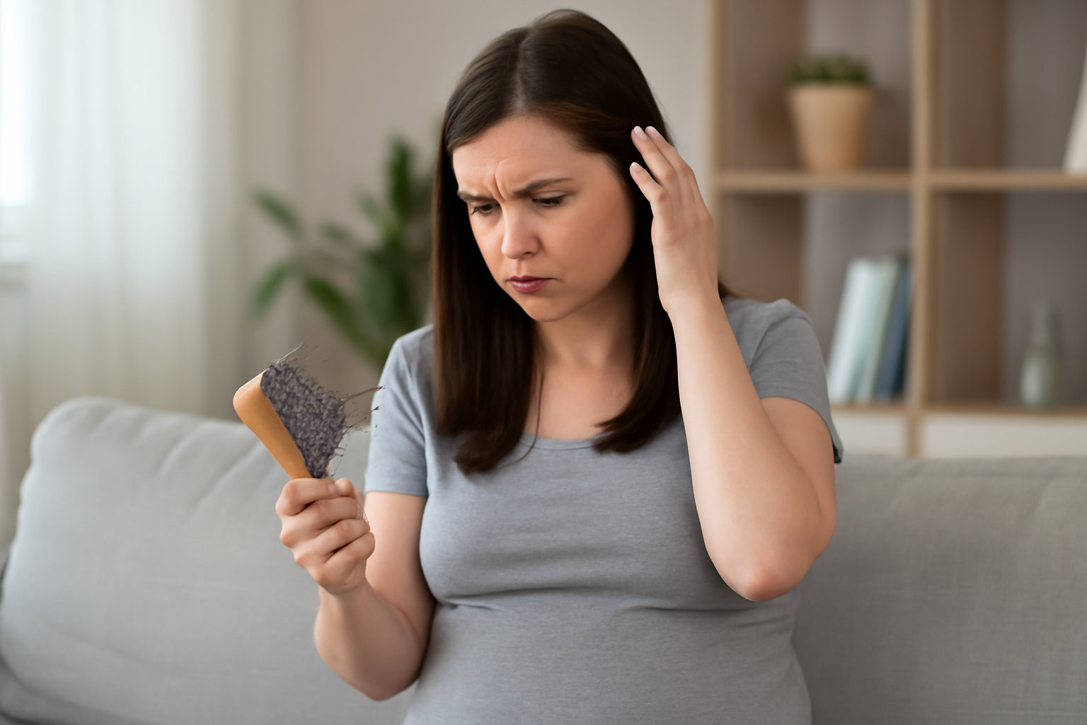 During Pregnancy Hair Fall