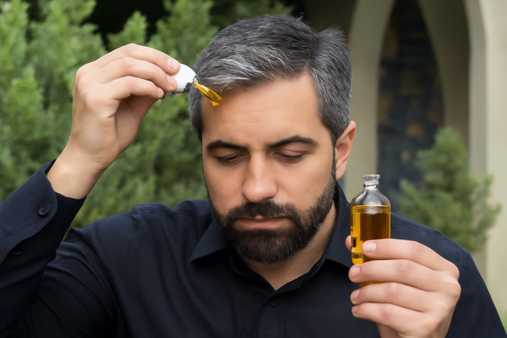 Rosemary Oil for Grey Hair