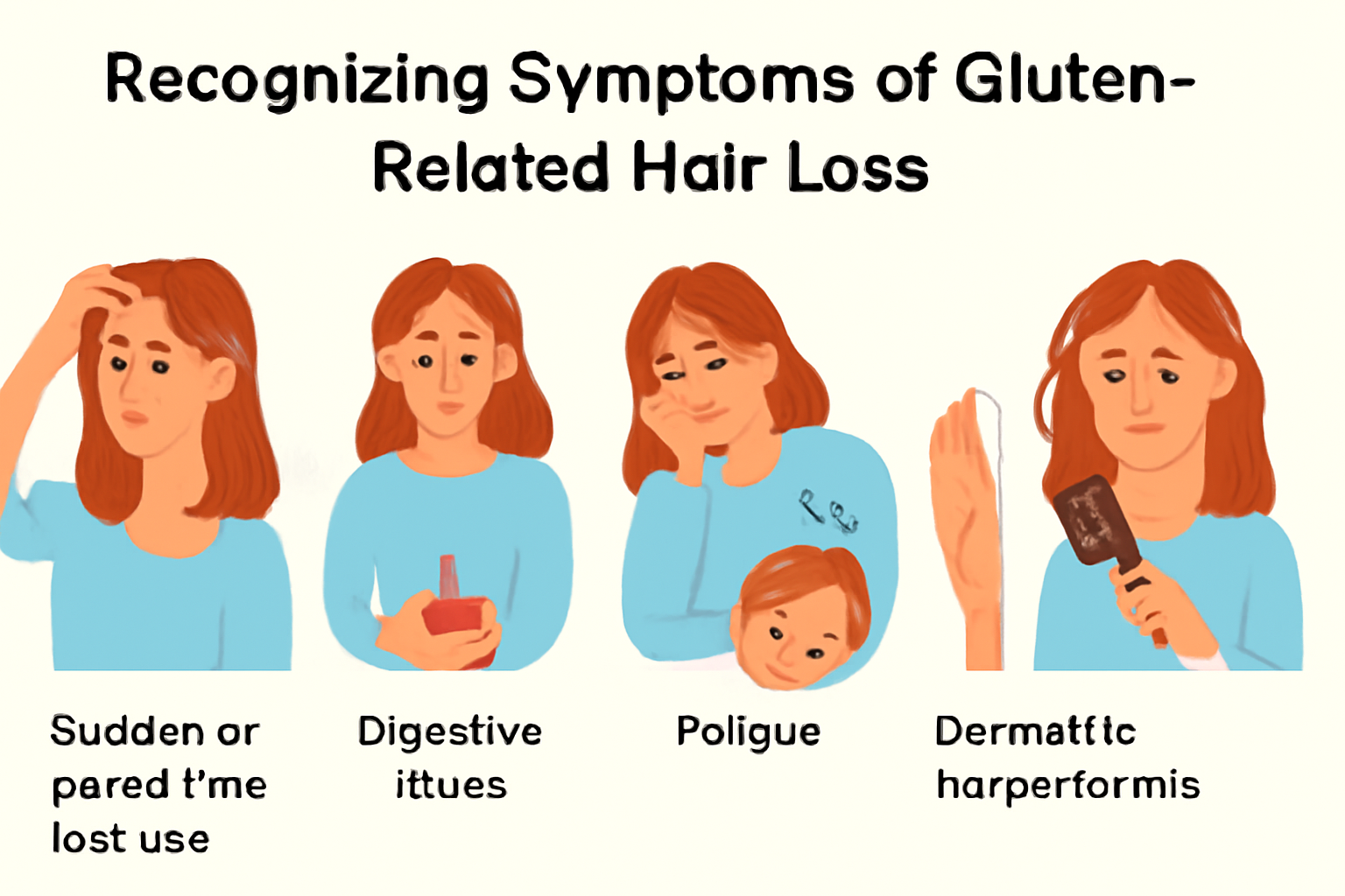 Can Gluten Allergy Cause Hair Loss