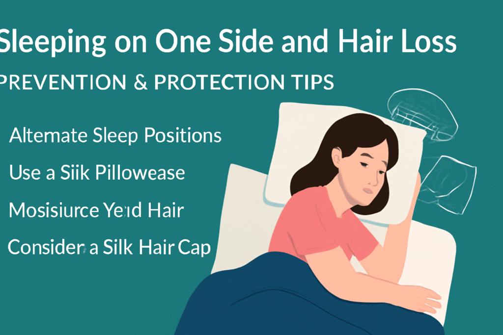 Can Sleeping on One Side Cause Hair Loss