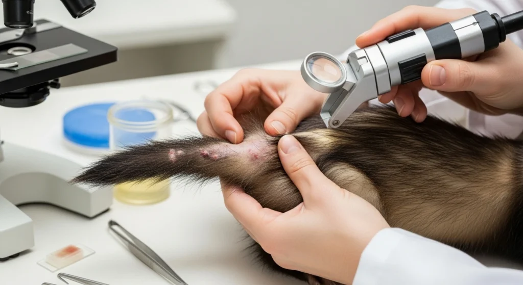 Hair Loss on Ferret’s Tail