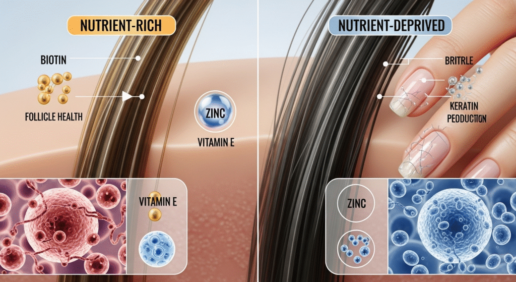 Hair Loss and Brittle Nails