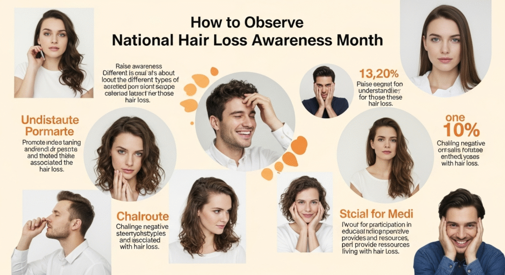 National Hair Loss Awareness Month