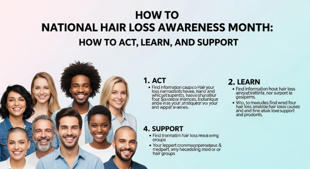 National Hair Loss Awareness Month