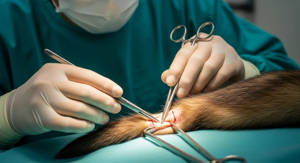 Hair Loss on Ferrets Tail