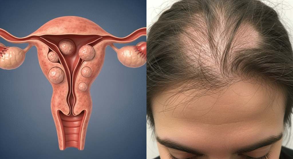 Uterine Fibroids and Hair Loss