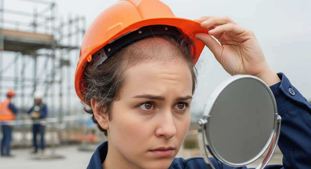 Can Hard Hats Cause Hair Loss