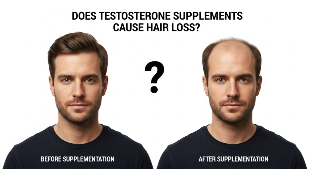 Does Testosterone Supplements Cause Hair Loss