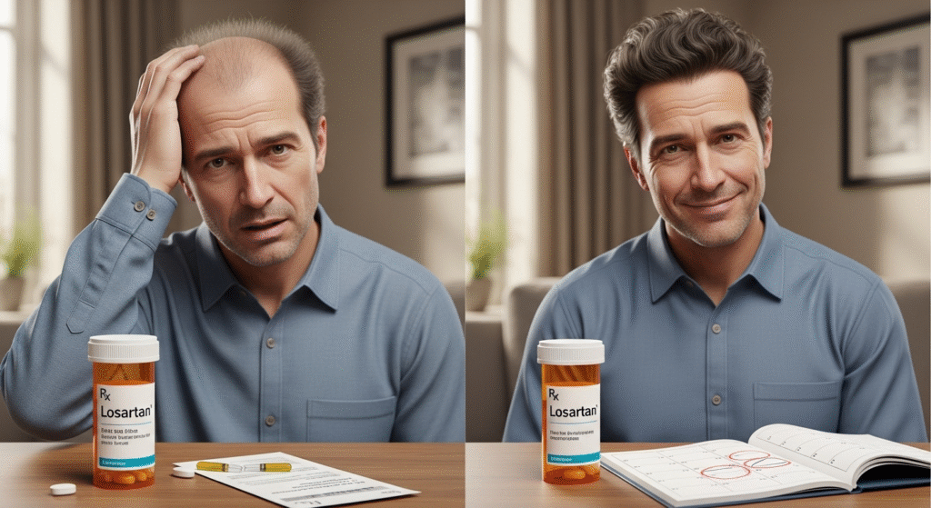 Is Hair Loss from Losartan Permanent