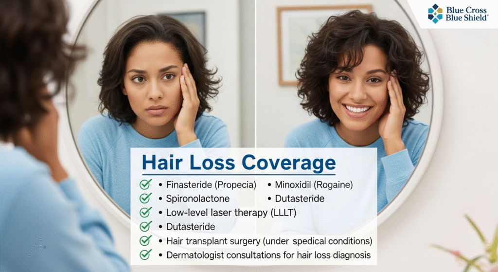 Does Blue Cross Blue Shield Cover Hair Loss