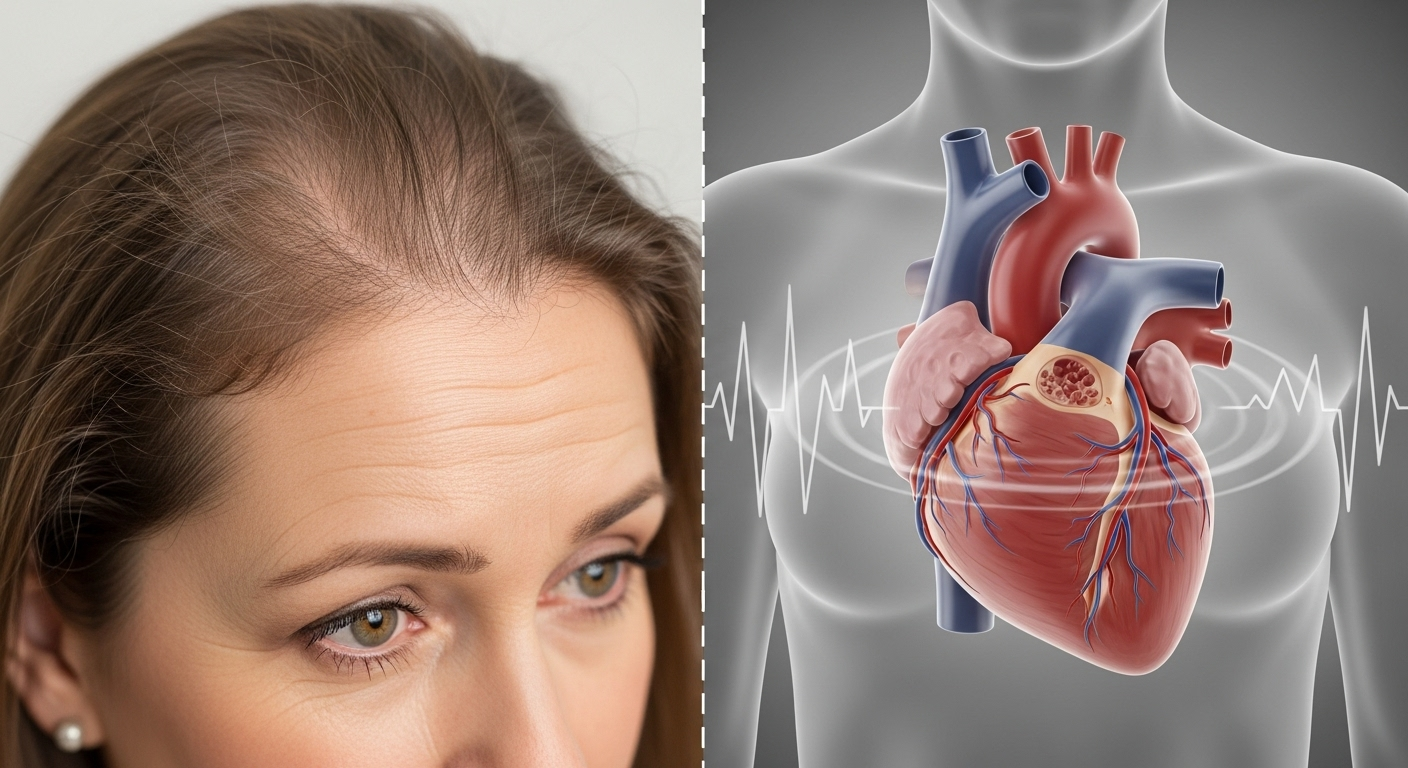 Female Hair Loss and Heart Disease