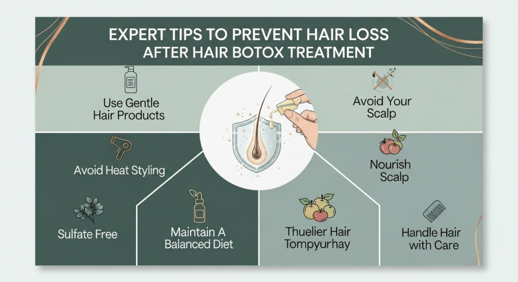 How to Stop Hair Loss After Hair Botox Treatment