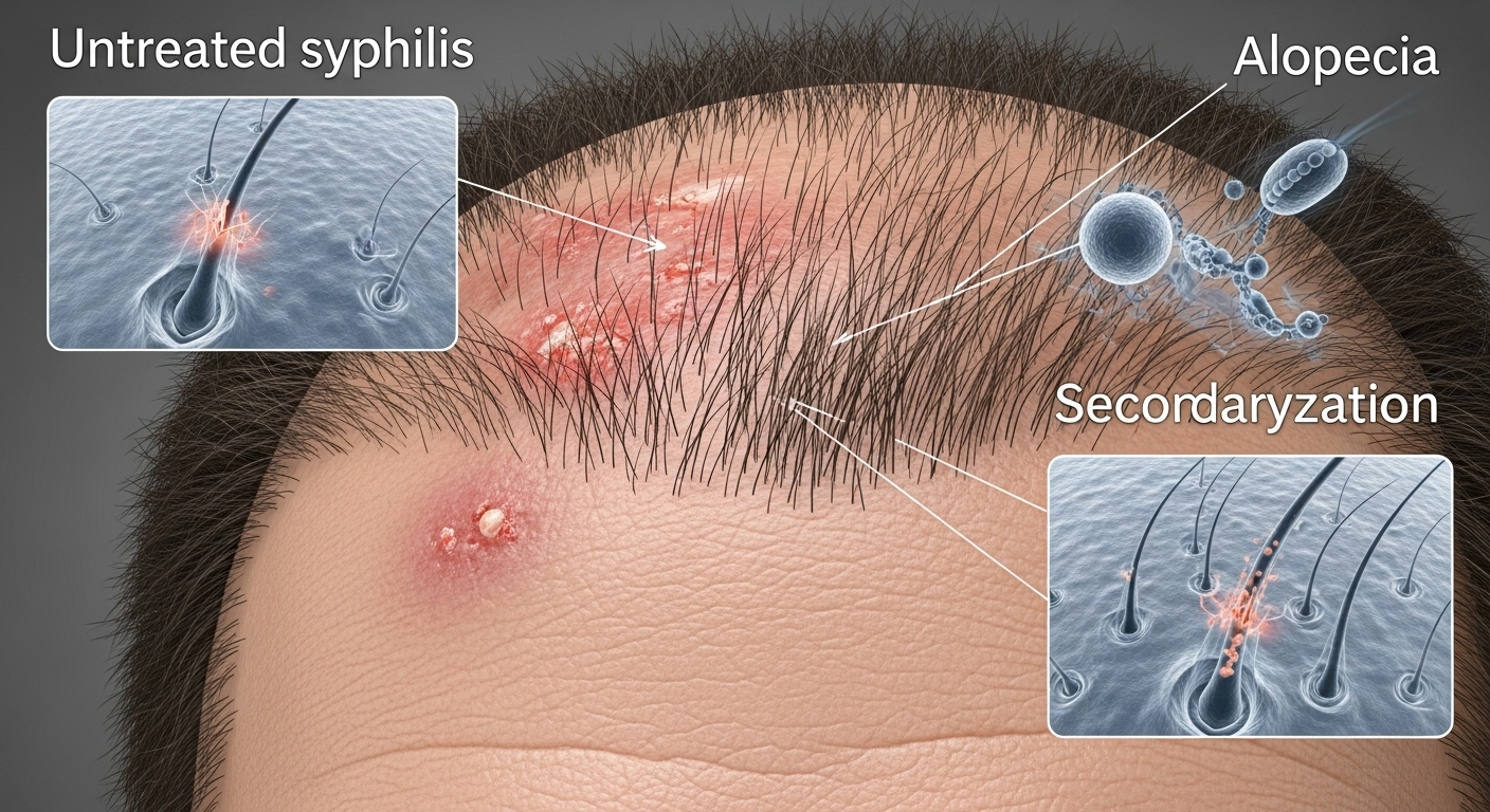 Can an STD Cause Hair Loss