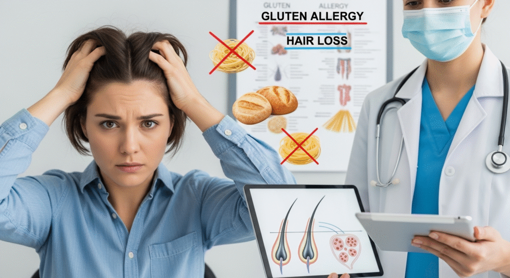 Can Gluten Allergy Cause Hair Loss