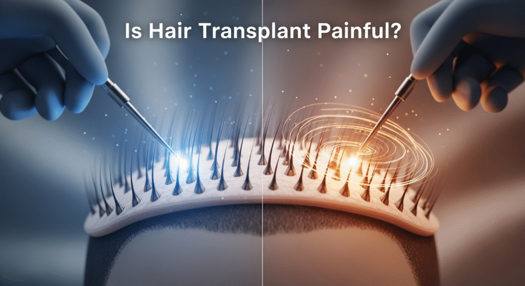 Is Hair Transplant Painful