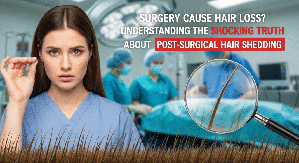 Does Surgery Cause Hair Loss