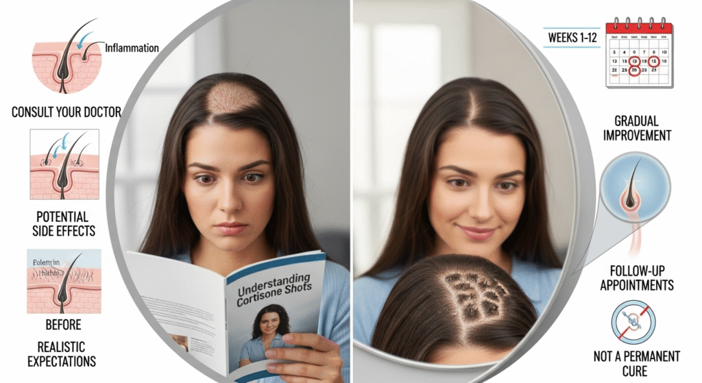 Cortisone Shots for Hair Growth