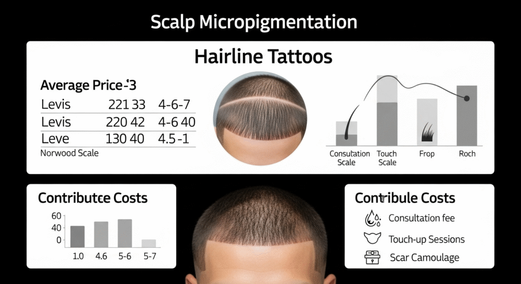 Hairline Tattoo Cost