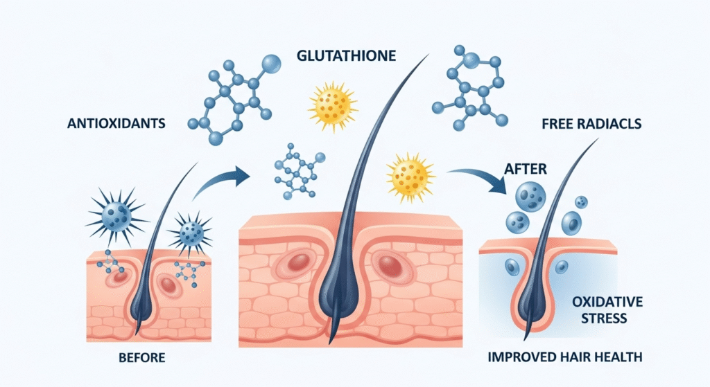 Does Glutathione Help with Hair Loss