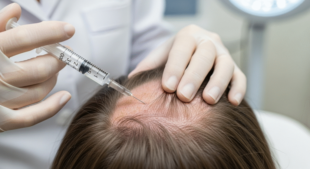 Hair Steroid Injections for Hair Loss