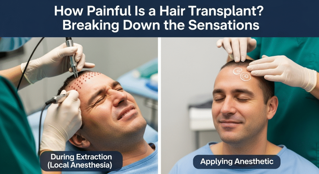 Is Hair Transplant Painful