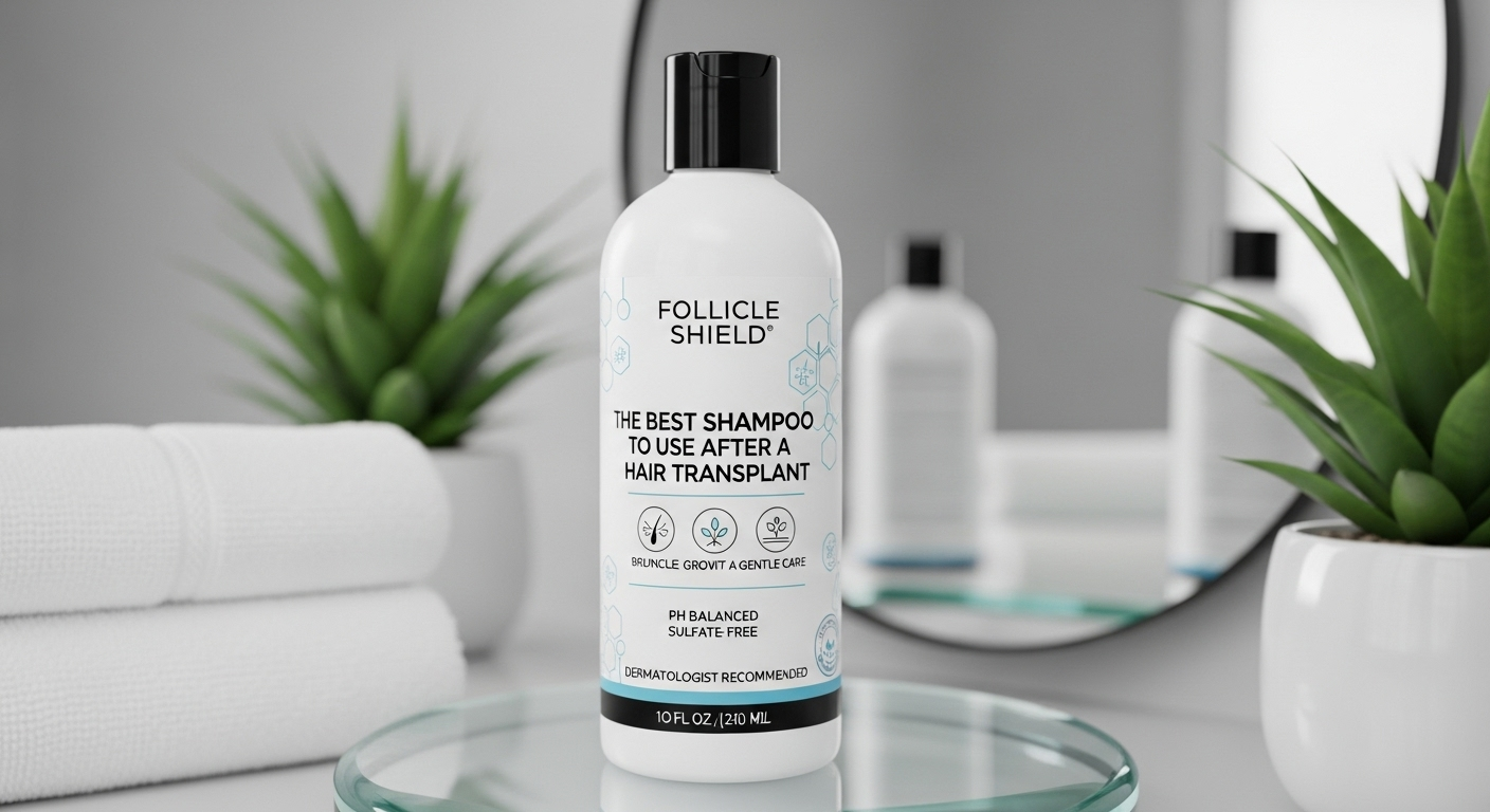 The Best Shampoo to Use After a Hair Transplant