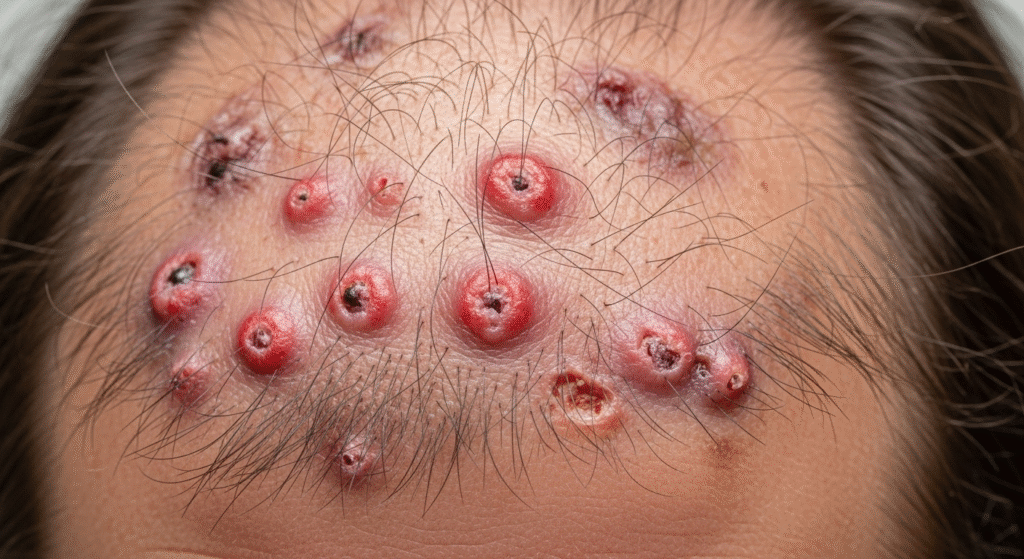 Folliculitis and Hair Loss