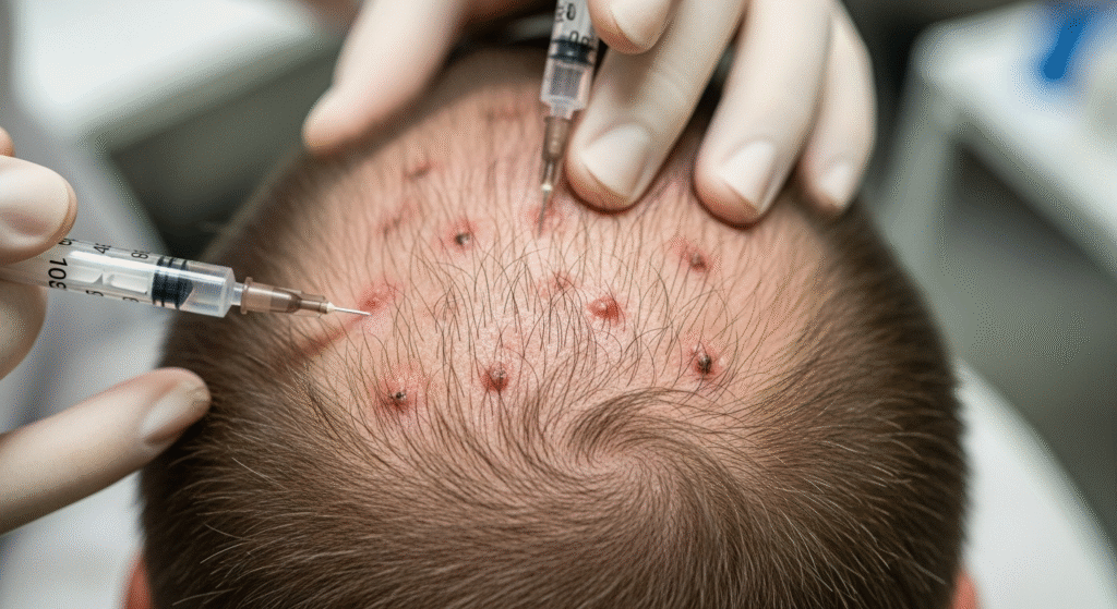 Cortisone Shots for Hair Growth
