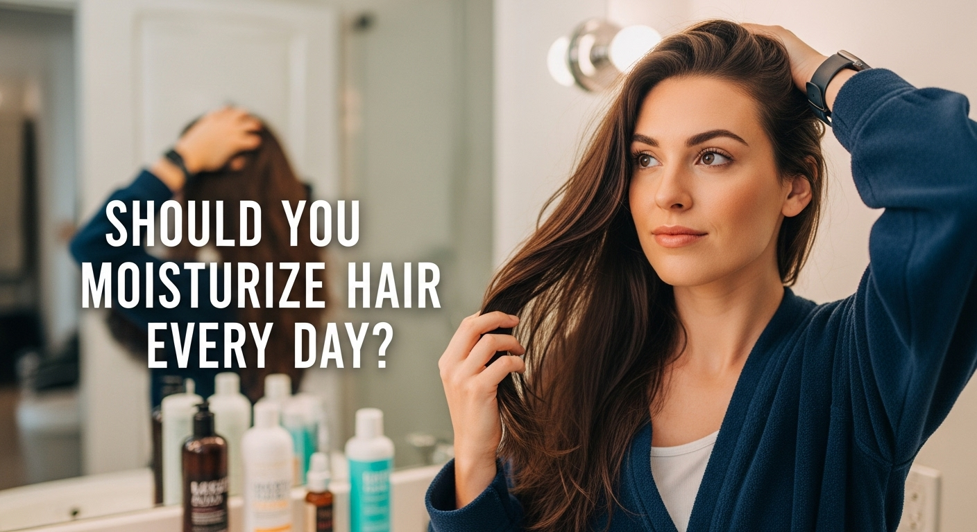 Should You Moisturize Hair Every Day