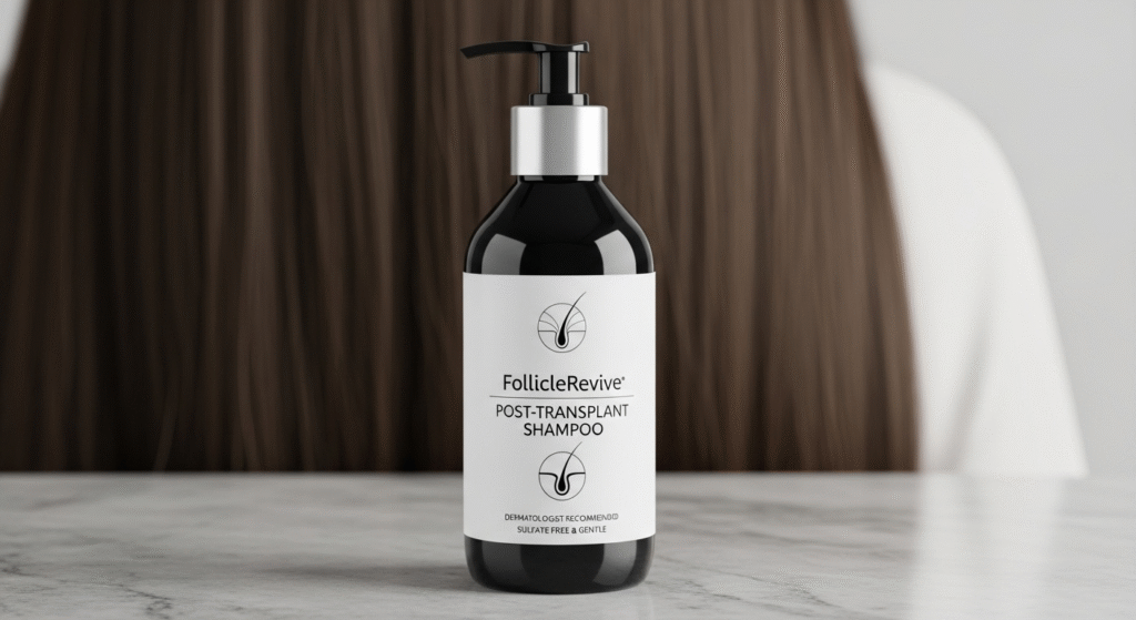 The Best Shampoo to Use After a Hair Transplant