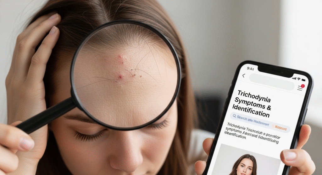 Trichodynia hairloss