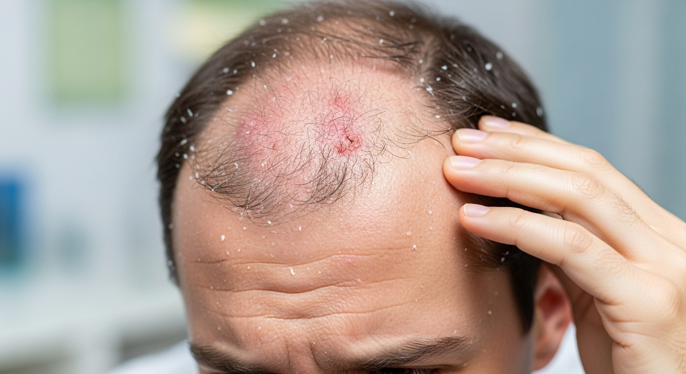 Trichodynia hairloss