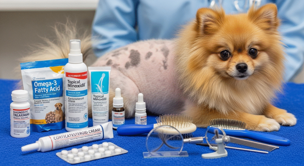 Pomeranian Hair Loss Treatment
