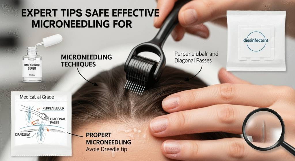 How Often to Microneedle for Hair Loss