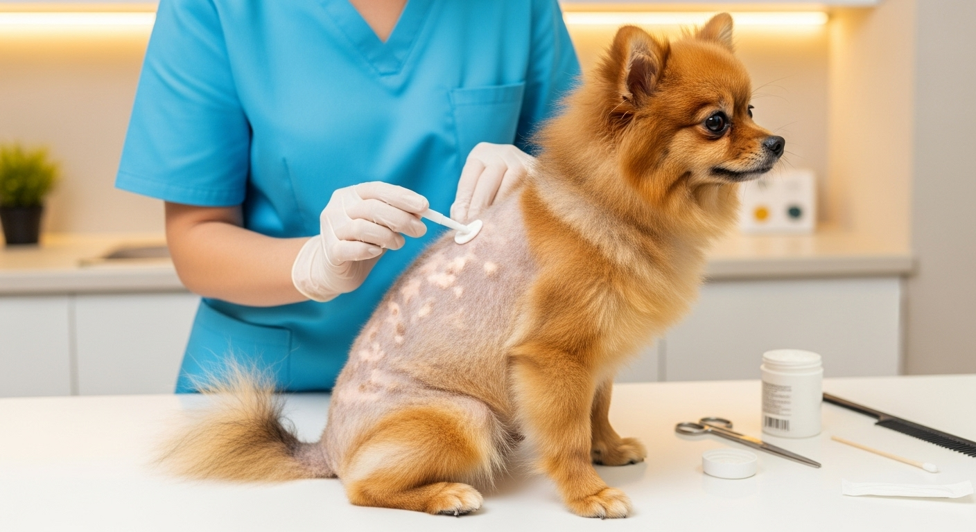 Pomeranian Hair Loss Treatment