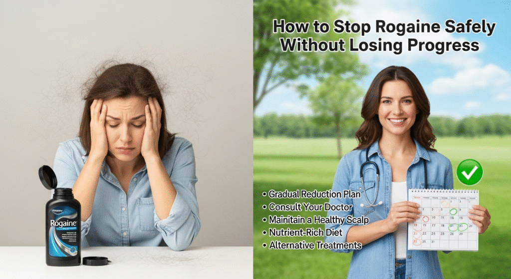 Stop Using Rogaine