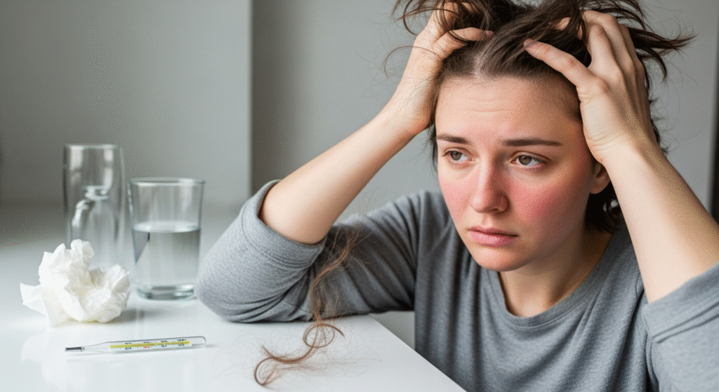 Can the Flu Cause Hair Loss